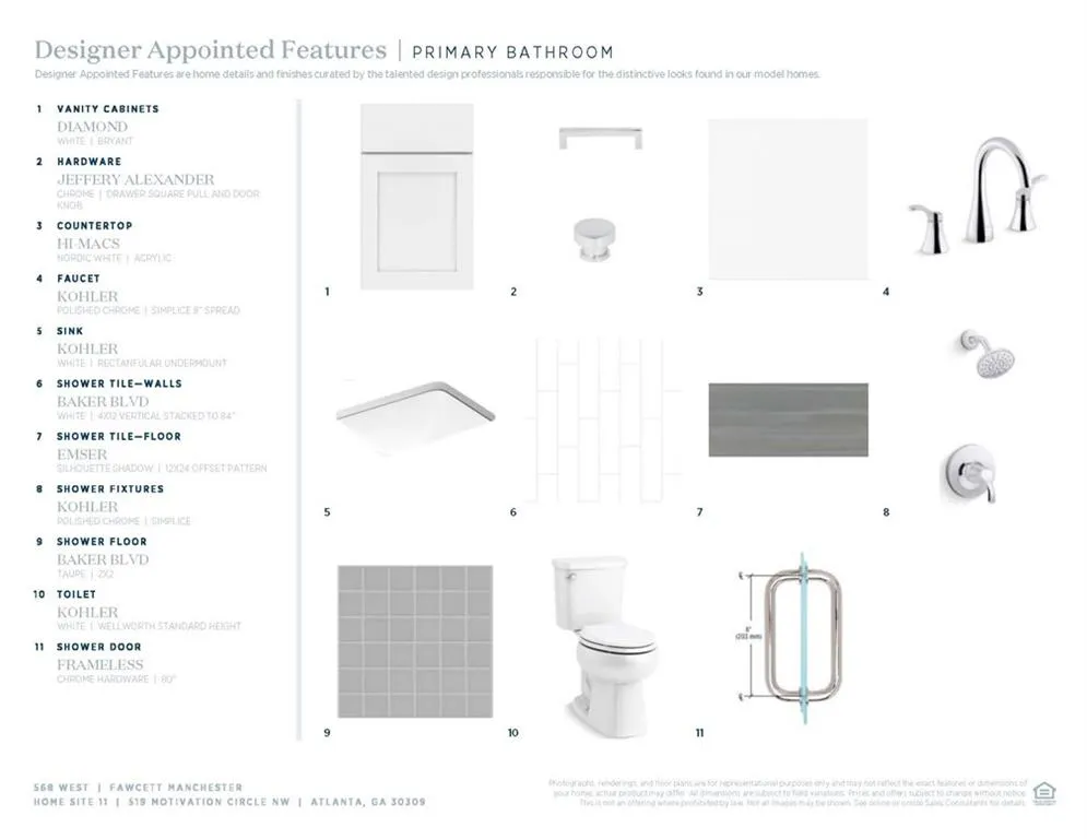 Thoughtful Designer Appointed Collections by Toll Brothers' Design Experts