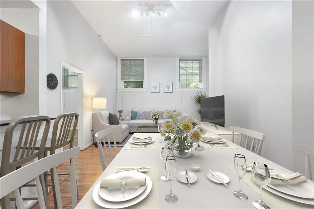 Open Concept Kitchen/Dining/Living (Virtually Staged)