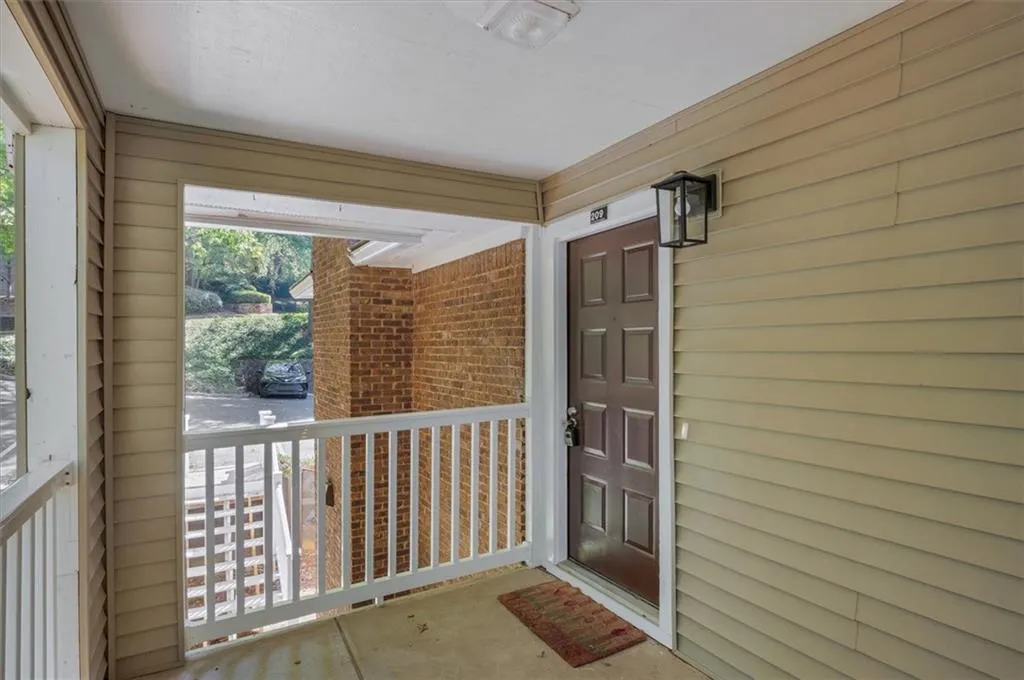 View of property entrance