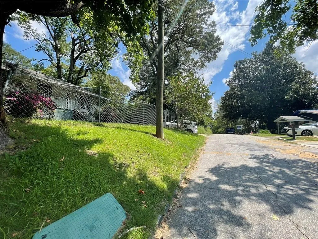 View of asphalt road