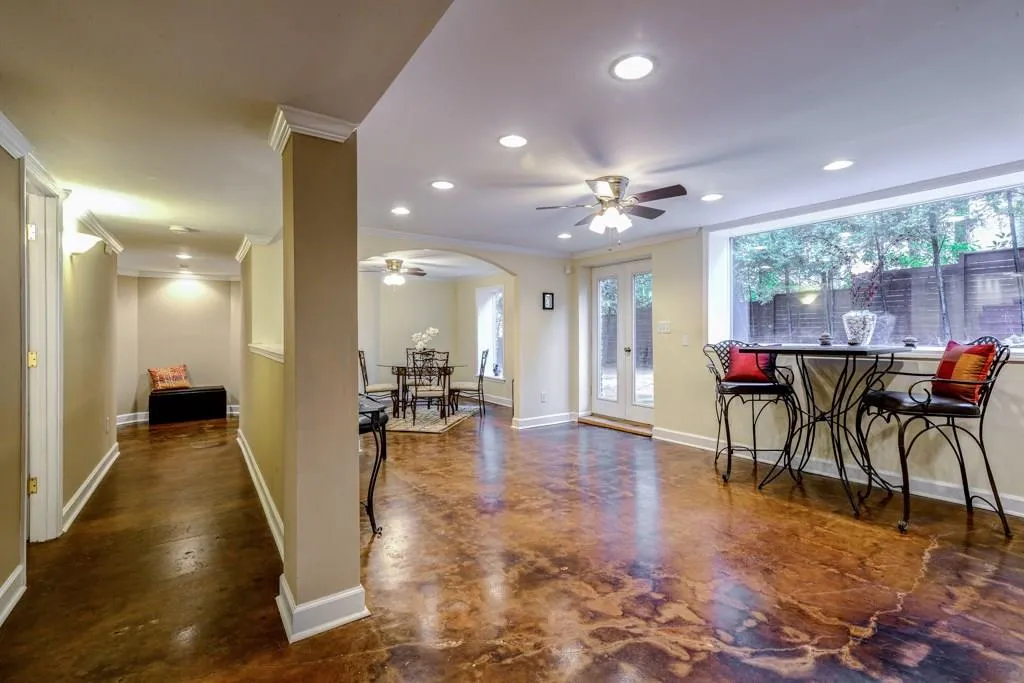 Large entertainment space