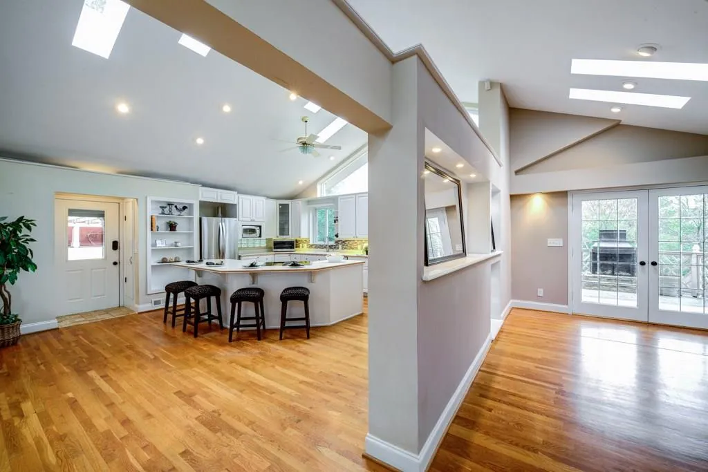 Entrance to chef's kitchen