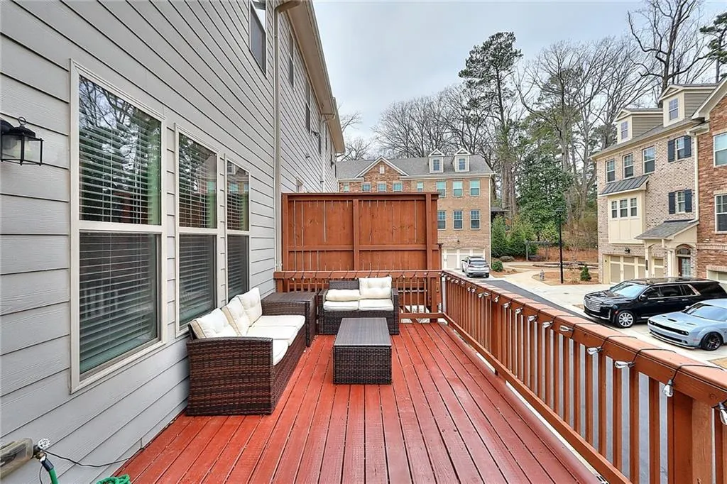 Multi unit property with brick siding