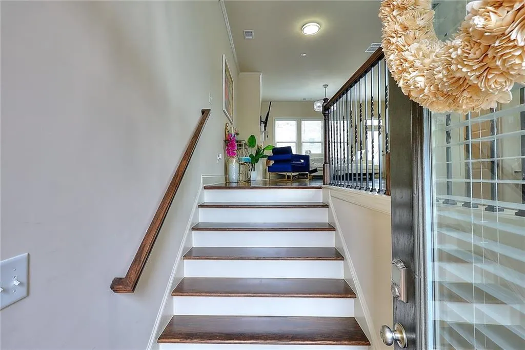 View of stairway