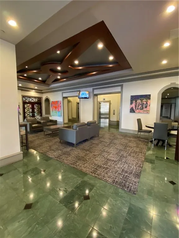 View of community lobby