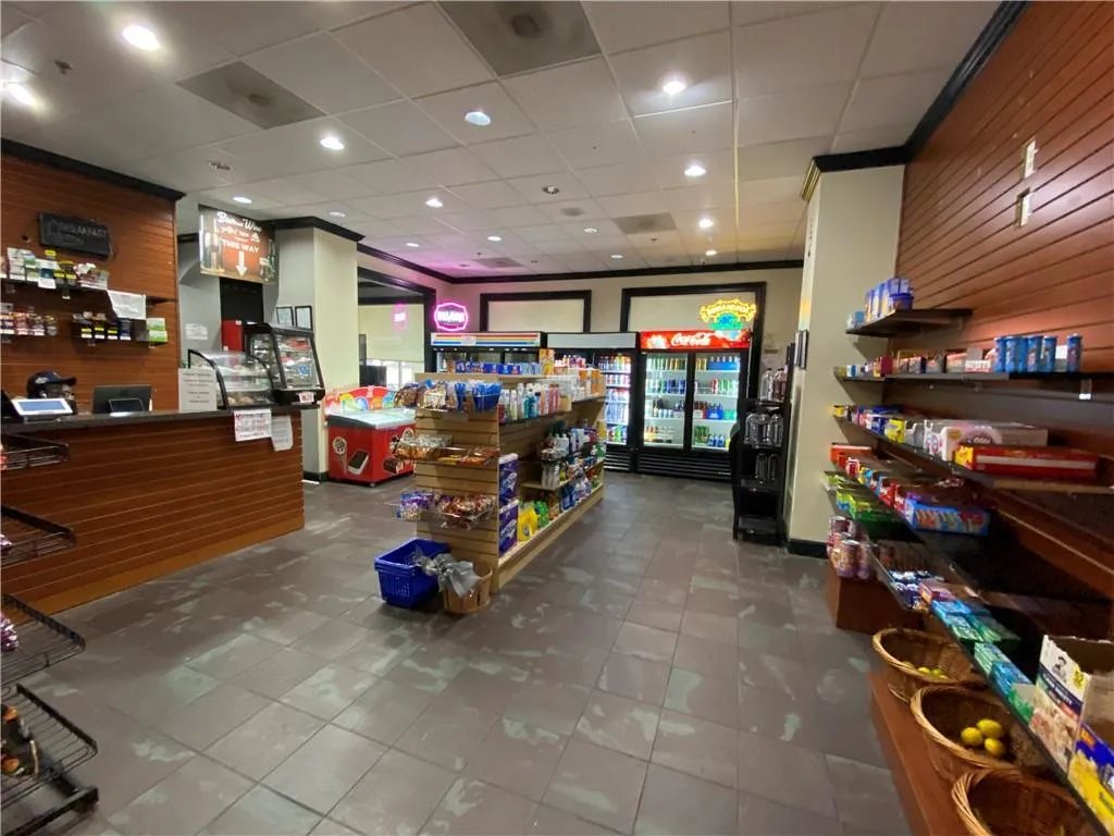 View of welcome area