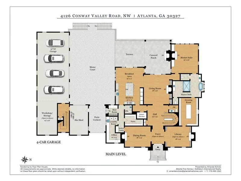 4126 Conway Valley Road Nw, Atlanta, Georgia 30327, 5 Bedrooms Bedrooms, ,5 BathroomsBathrooms,Residential,Sold,4126 Conway Valley Road Nw,5746998