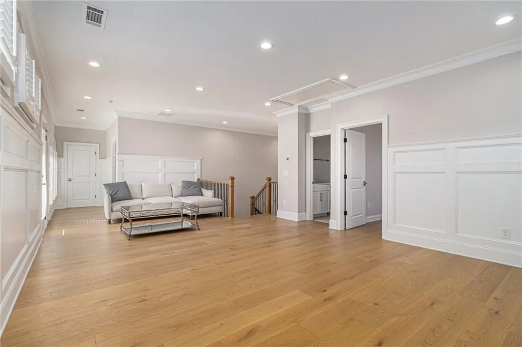 Third level, huge family room perfect for entertaining