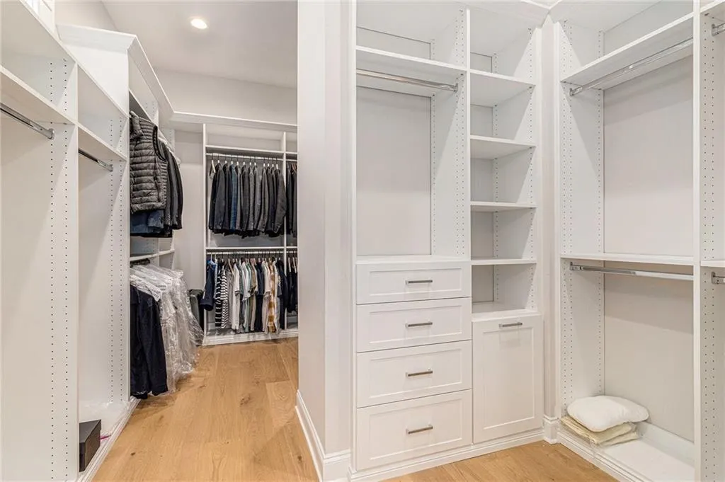 Primary bedroom closet