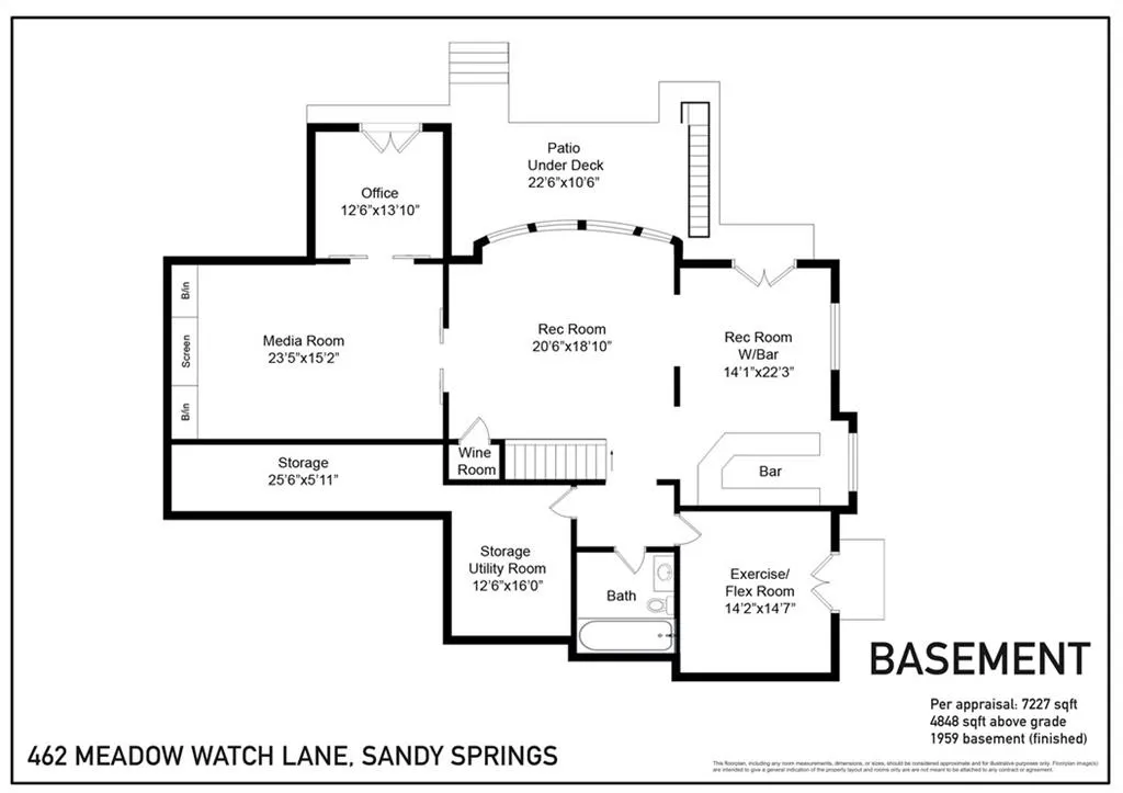 462 Meadow Watch Lane, Sandy Springs, Georgia 30350, 5 Bedrooms Bedrooms, ,6 BathroomsBathrooms,Residential,Sold,462 Meadow Watch Lane,6692659