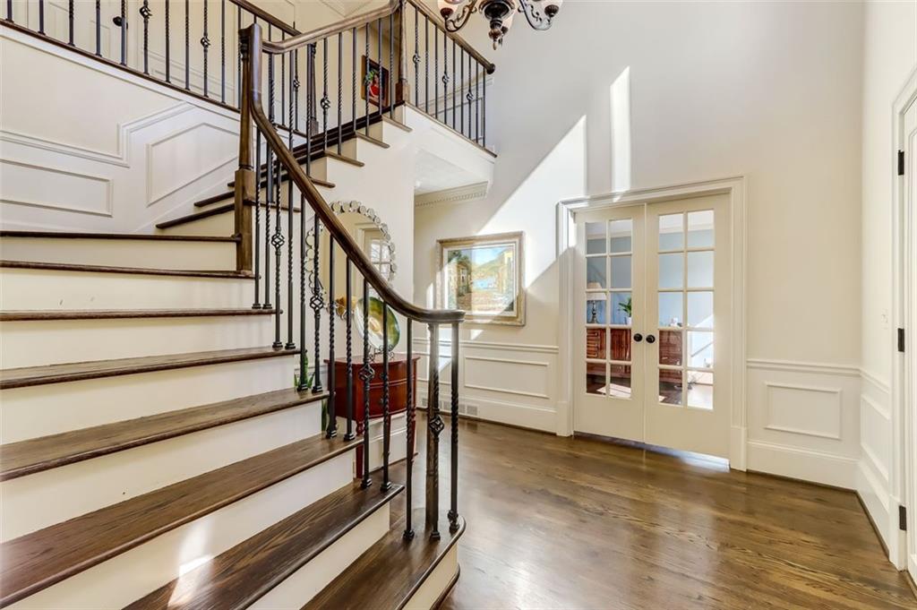 Another Foyer View with Entry to the Guest Suite On Main