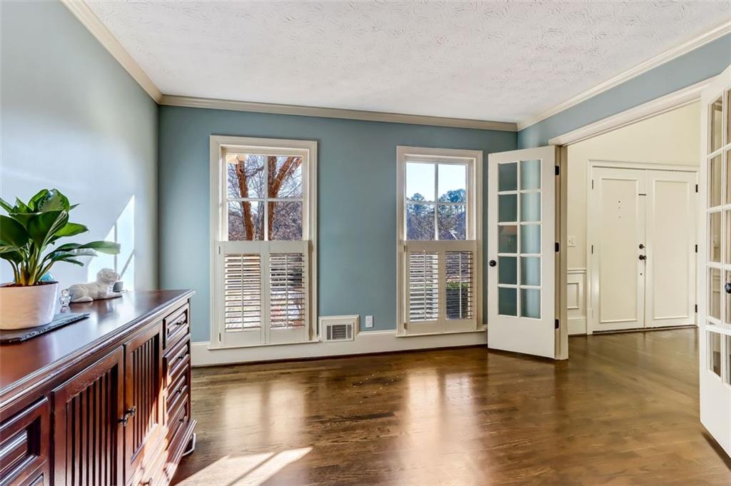 More natural light gleaming through