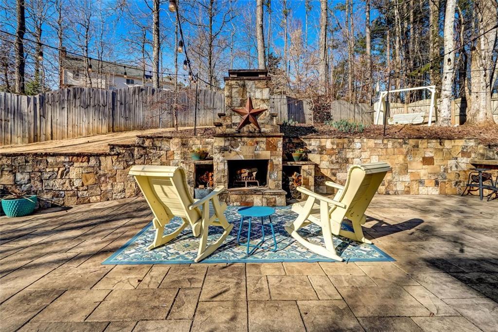 Wonderful addition to everyone's spirits when this fireplace is going!