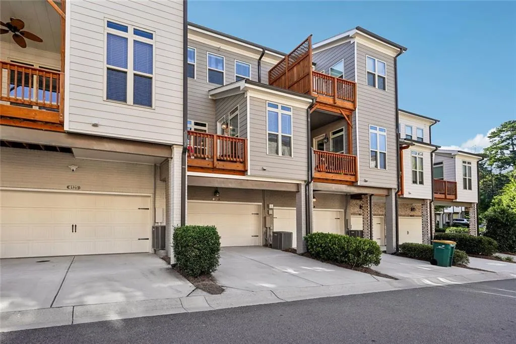 Exterior of home with two-car garage