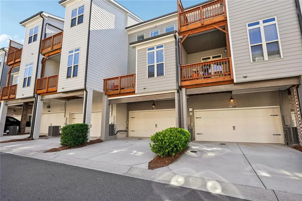 Exterior of home with two-car garage