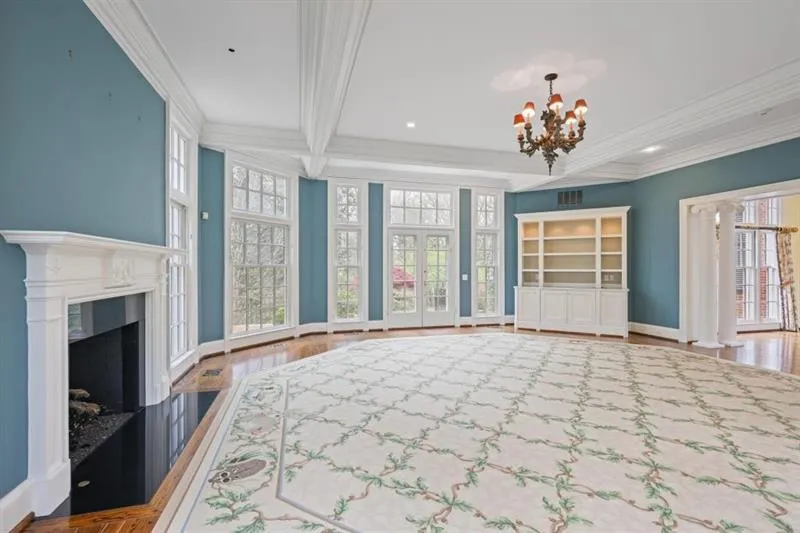 Family Room with Fireplace