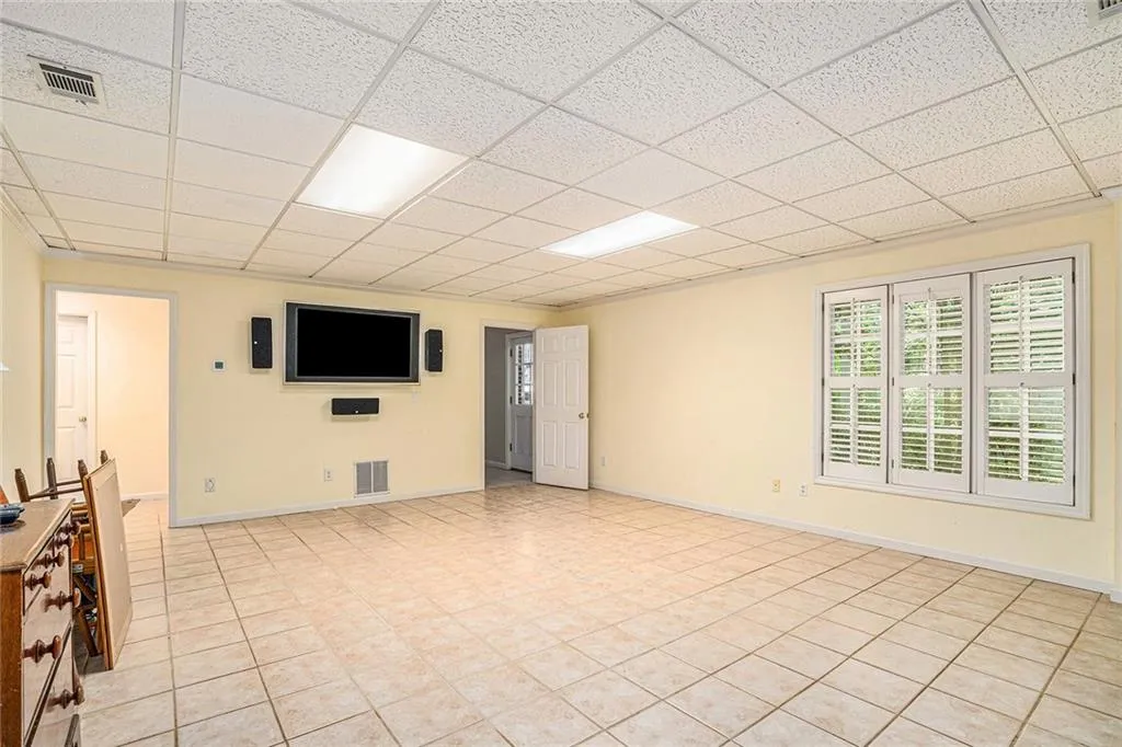 Terrace Level Large living room/playroom or movie room