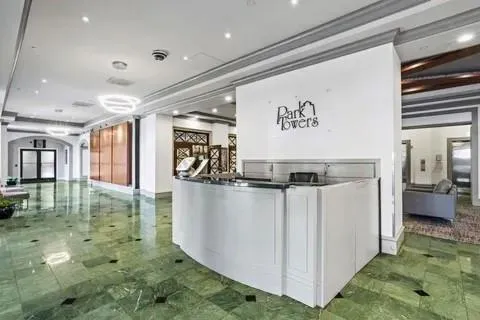 View of welcome area