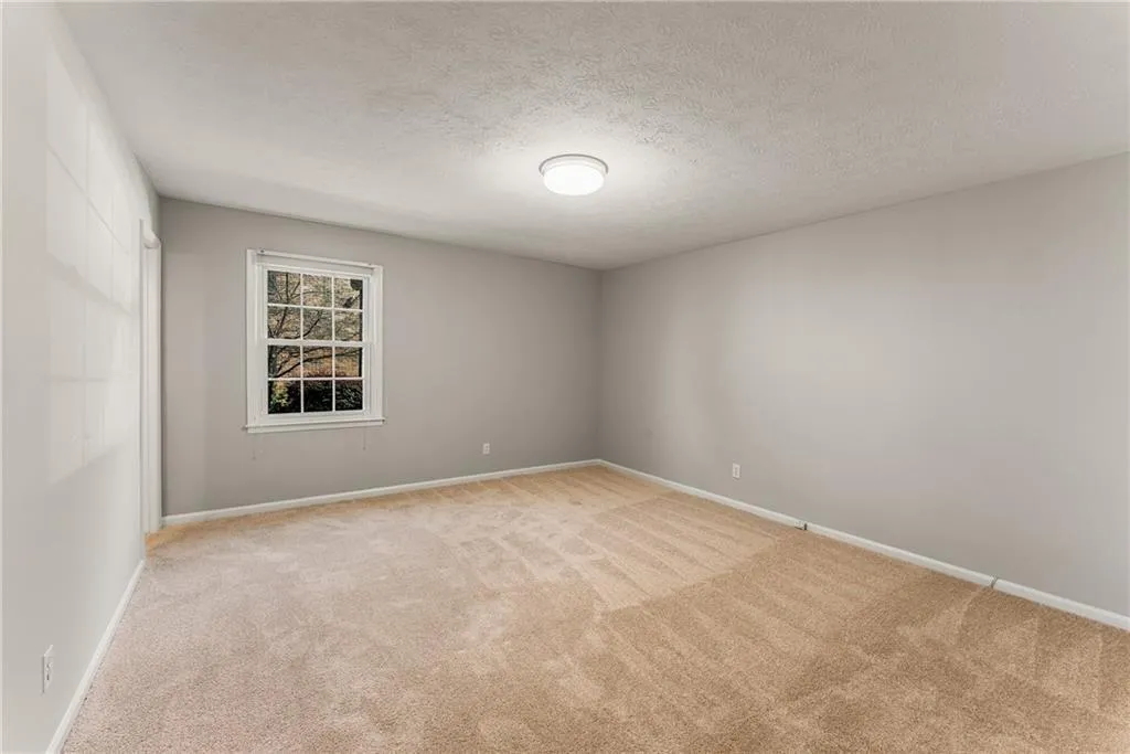 Spacious primary bedroom suite + private bath