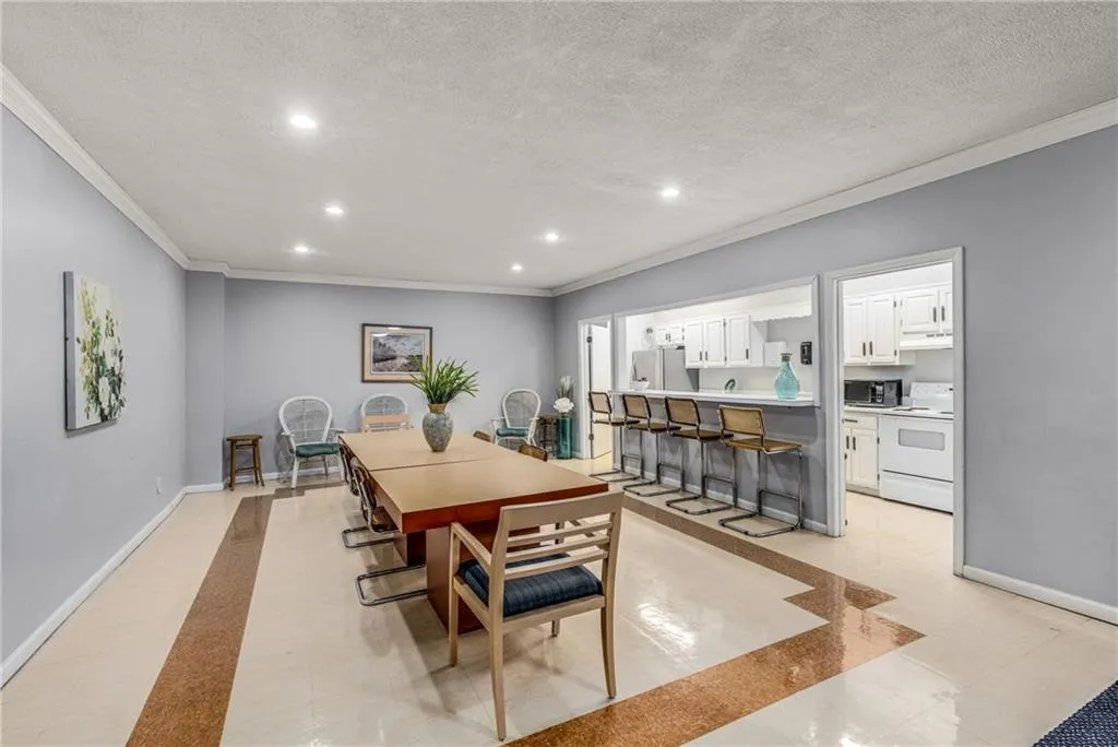 The community clubhouse is fitted with a full kitchen