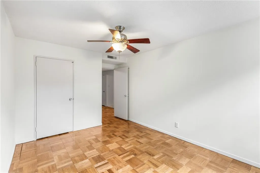 Unstaged view of the secondary bedroom