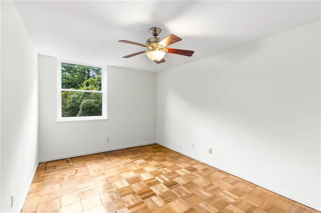 Unstaged view of the secondary bedroom