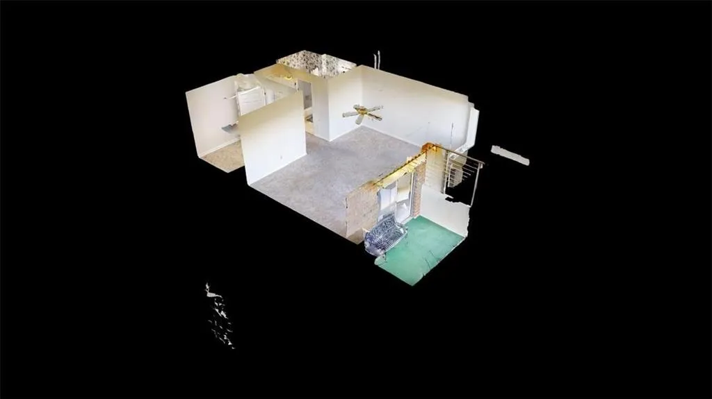 View of room layout