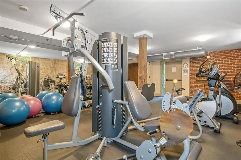 View of gym