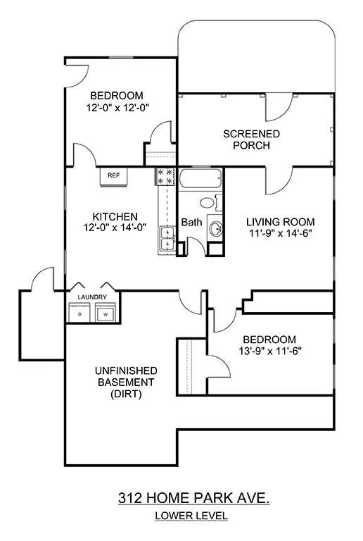 312 Home Park Upper Level Apt