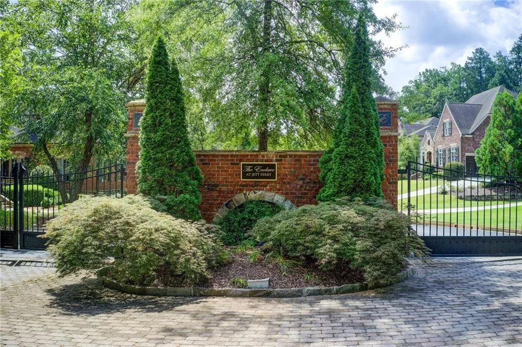 Gated Front Entrance to the Community