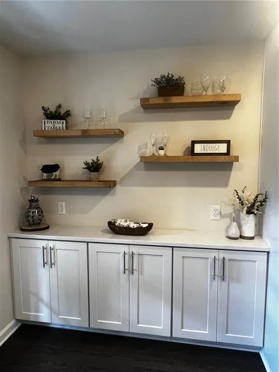 make this a bar or coffee station