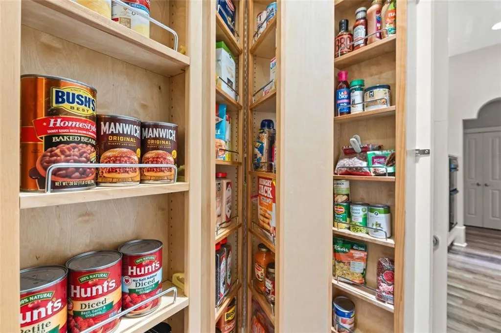 Custom designed pantry
