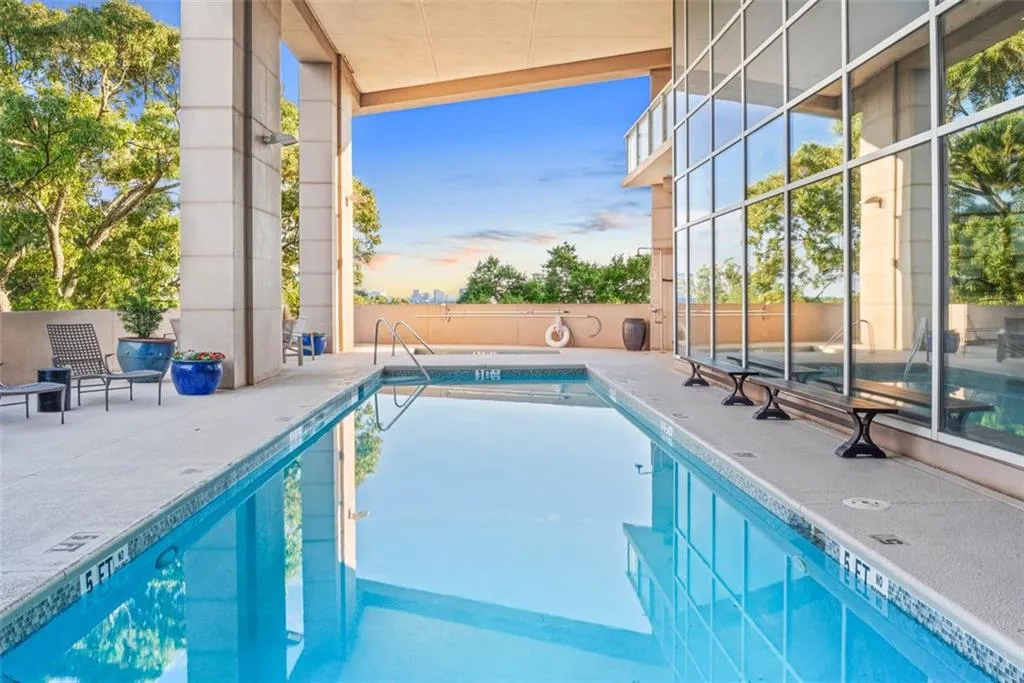 Pool with a view!