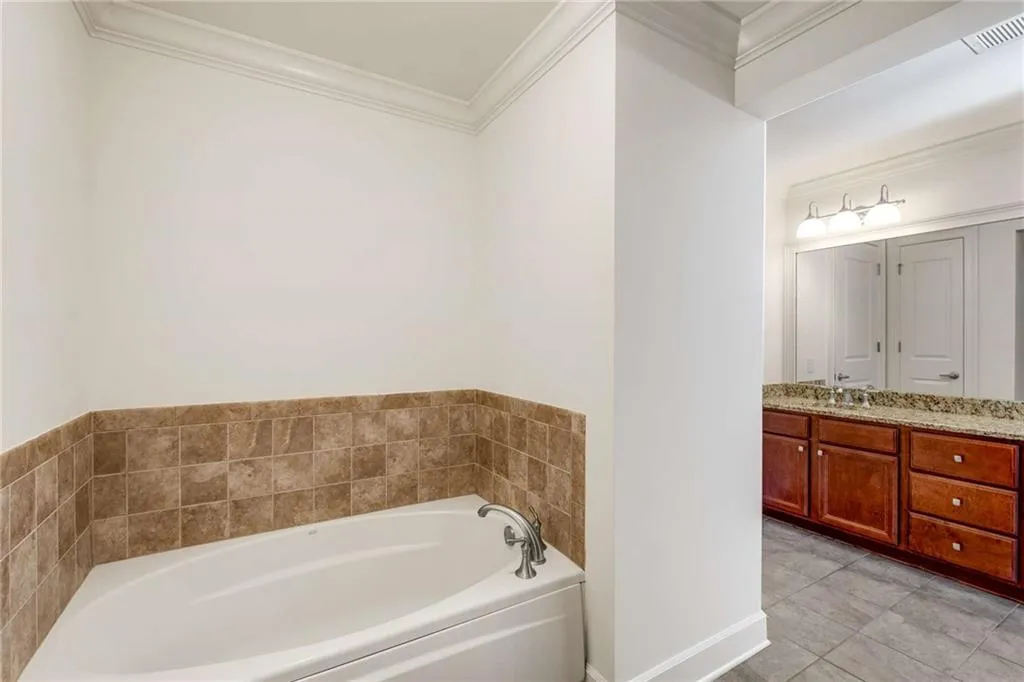 This bathroom is such a nice spacious size.