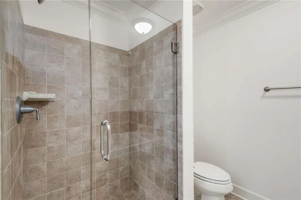Primary bathroom features separate tub and walk in shower!
