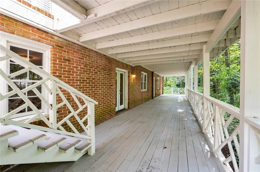 ENJOY THIS HUGE LOWER PRIVATE DECK WITH FAMILY & FRIENDS