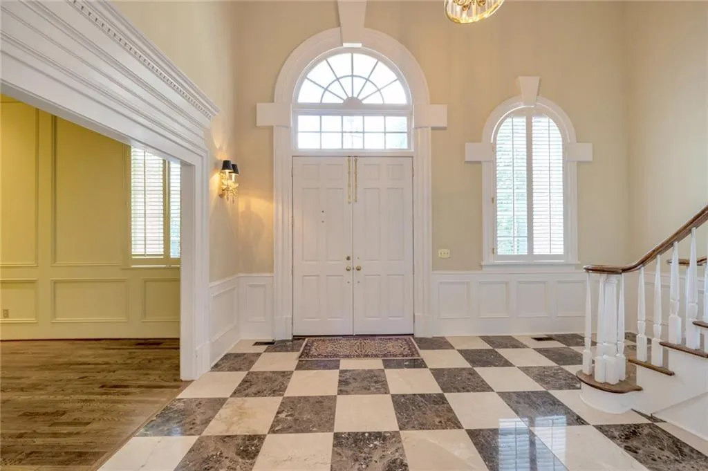 VIEW FROM THE FOYER