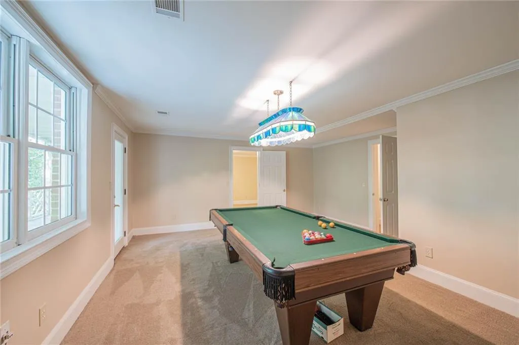 BASEMENT BILLIARD ROOM