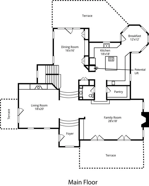 115 Cat Cay Court, Sandy Springs, Georgia 30350, 4 Bedrooms Bedrooms, ,3 BathroomsBathrooms,Residential,Sold,115 Cat Cay Court,7132619