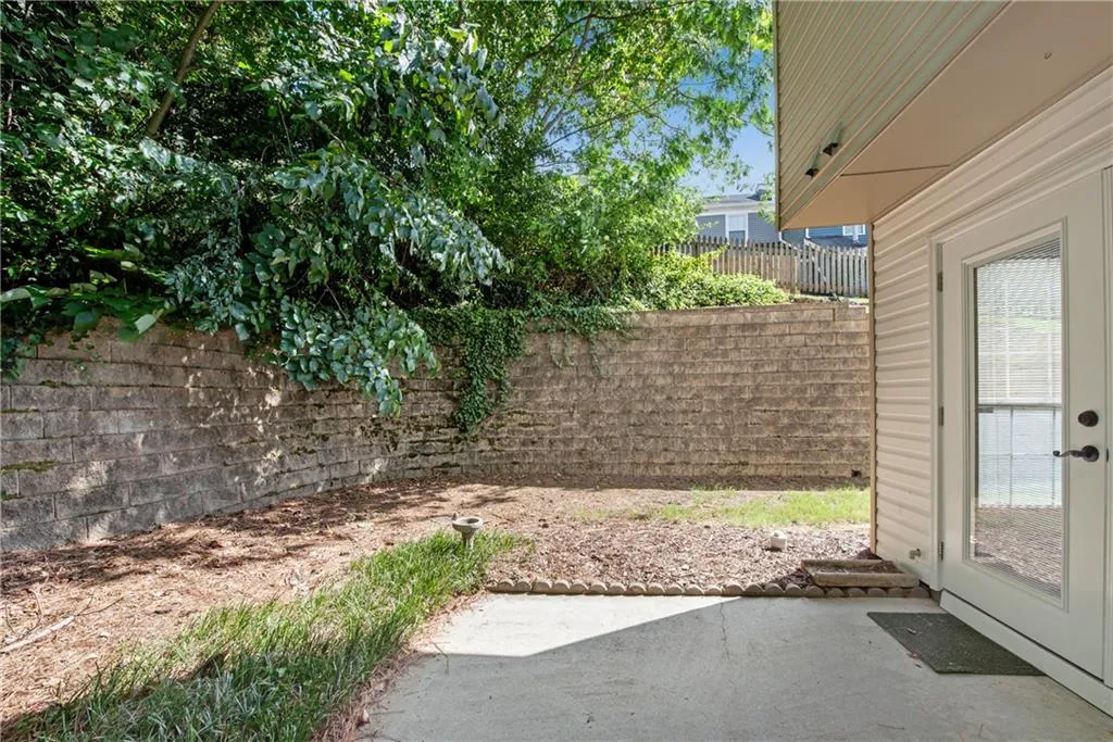 View of yard with a patio View of yard with a patio