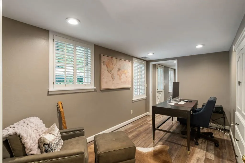 Flex space in basement