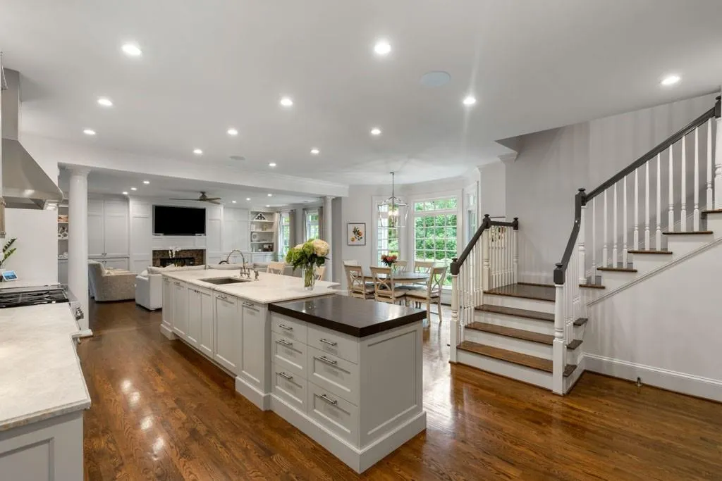 Spacious renovated kitchen