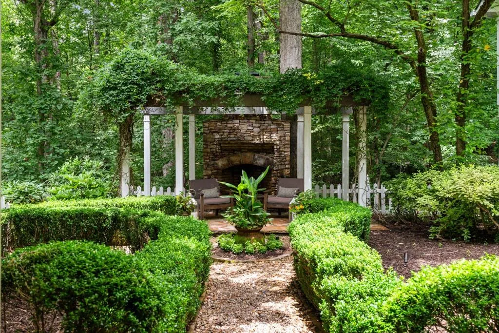 Gorgeous landscaping and gardens