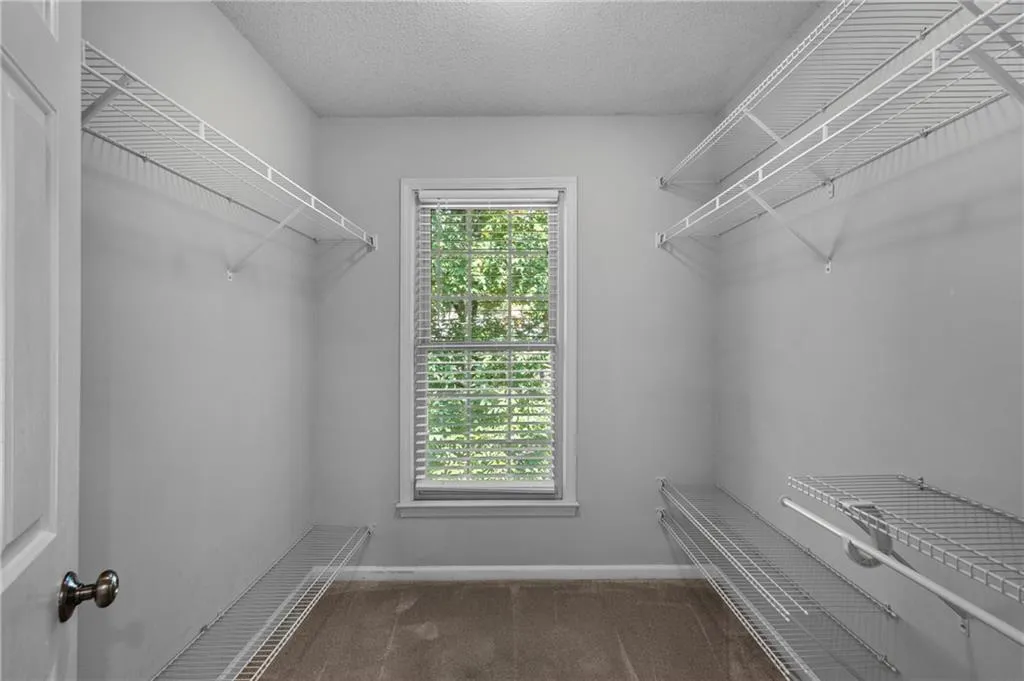 Primary closet Primary closet