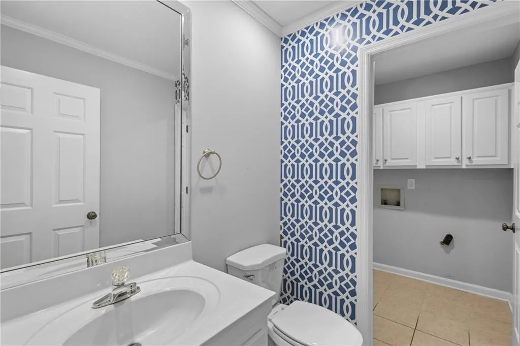 Laundry room/powder room on main Laundry room/powder room on main