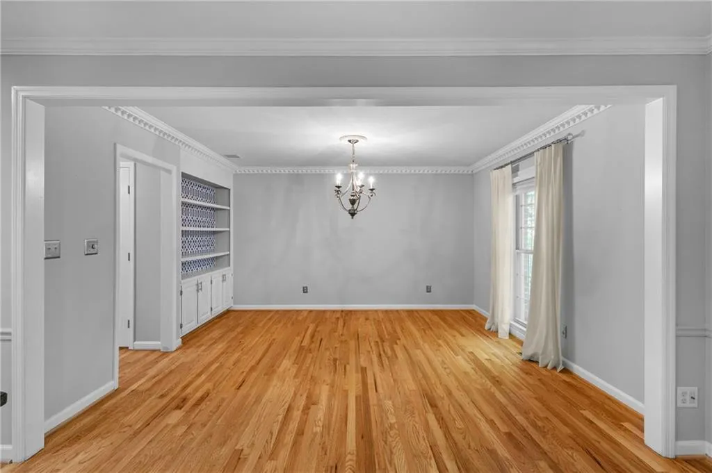 Dining room from keeping room Dining room from keeping room