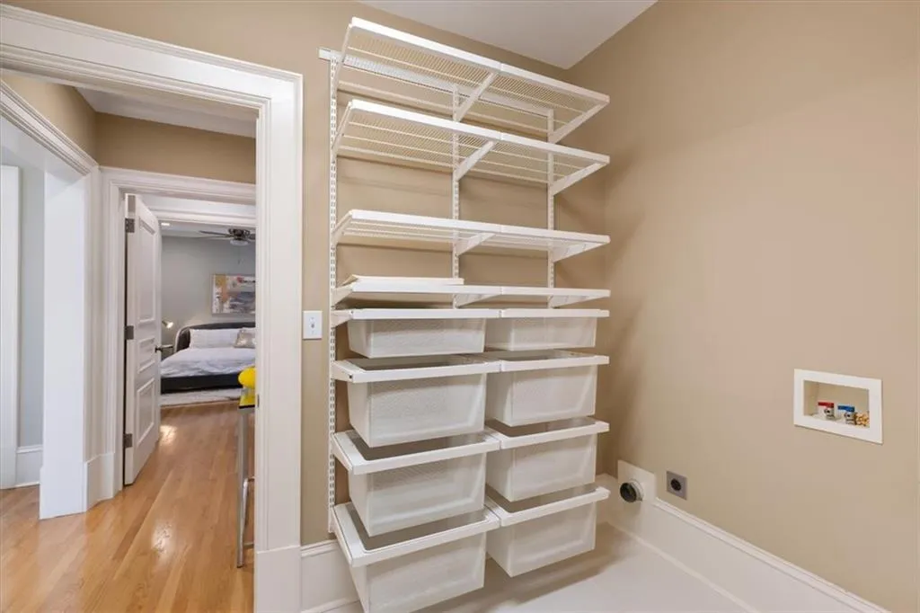 Secondary laundry on third floor