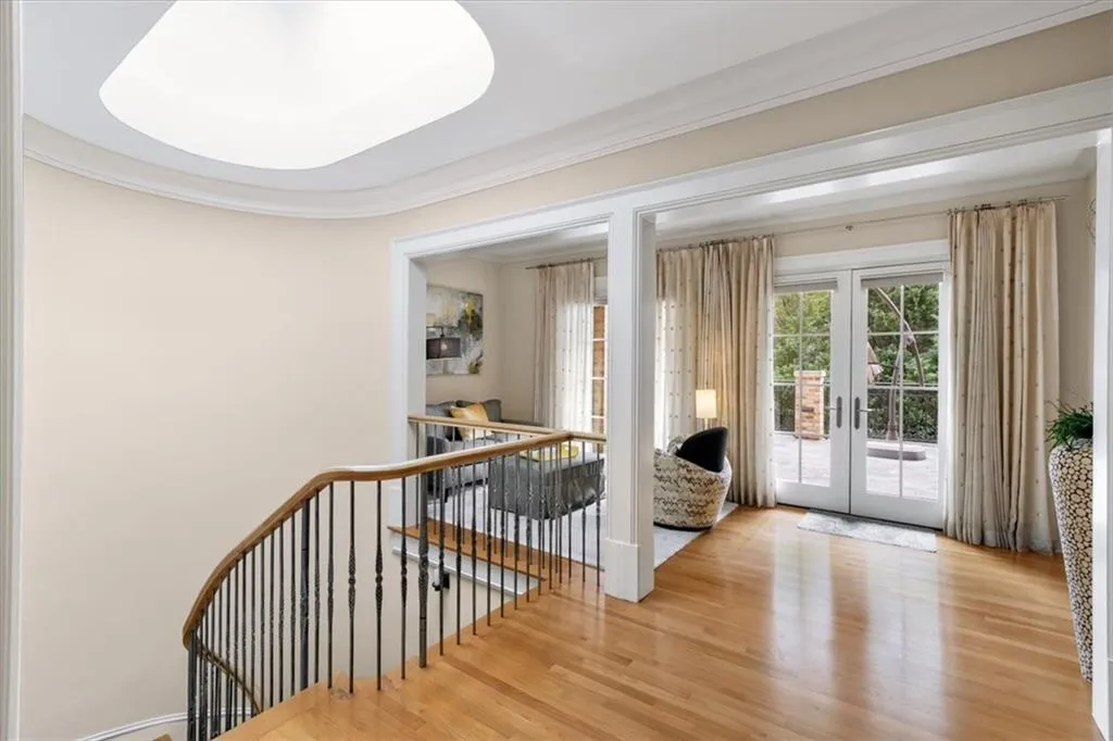 Entrance into the loft space