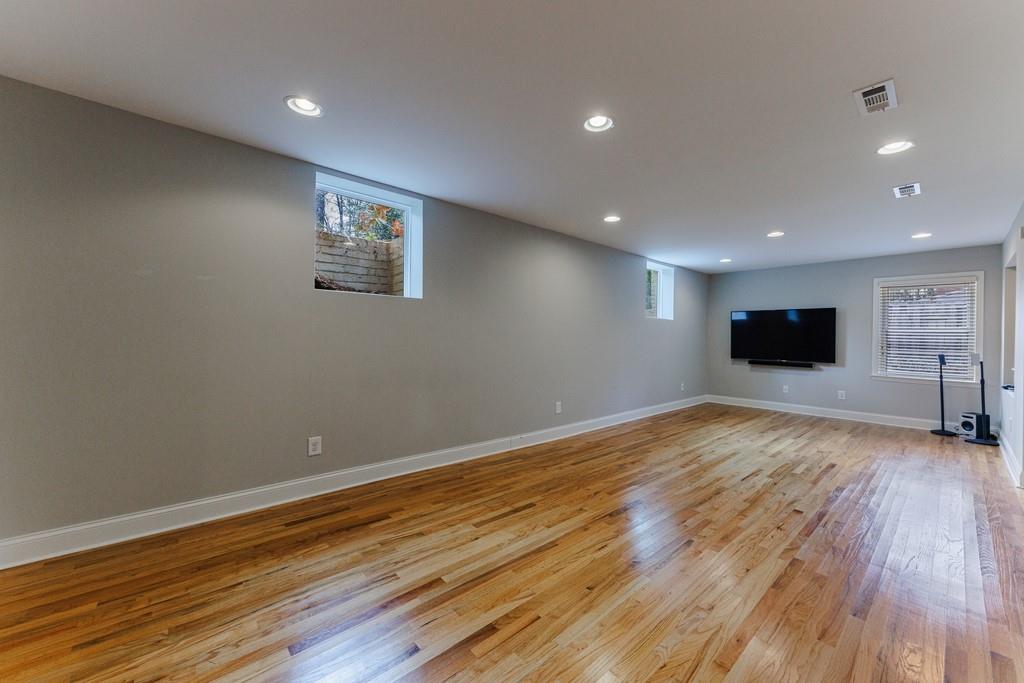 Tons of space for a playroom or media room