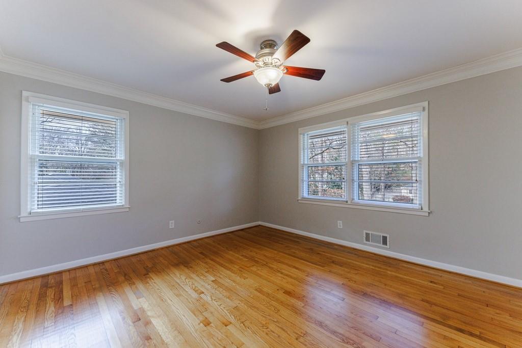 Lots of natural light
